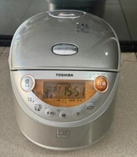 Nồi cao tần Toshiba RC-6GSE  0.63lít màu xám bạc đẹp sang trọng