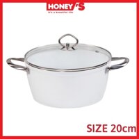 Nồi Ceramic cao cấp Honey's HO-AP2C201 - 20cm (màu ngẫu nhiên)