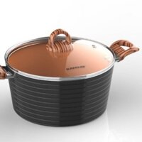 Nồi ceramic đáy từ SUNHOUSE NỒI LẺ 18 CM 20 CM 24 CM