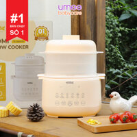 Nồi Cháo Chậm Komi/ Komi Plus TOBE An Toàn 8 Chế Độ Dung Tích 1L/ 1,8L Giá Hấp Giữ Nhiệt 8h Chống Chào Tiết Kiệm Điện