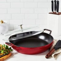 NỒI CHẢO STAUB 28 CM VUNG KÍNH