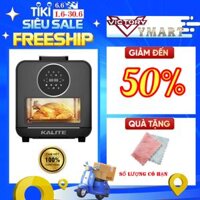 Nồi chiên hơi nước KALITE STEAM STAR dung tích 15L, chức năng chiên hấp 2in1, phụ kiện chống dính, cửa kính cường lực, hàng chính hãng