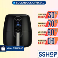 Nồi chiên không dầu 5,2L Chính hãng LOCK&LOCK EJF351BLK - SSHOP MALL