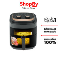 Nồi chiên không dầu 6,5 lít nhập khẩu FUJIHOME A6GG Công suất 1600W - Nhìn được thực phẩm bên trong