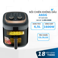 Nồi Chiên Không Dầu 6,5 Lít Fujihome A6GG 1600W  Hot