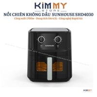 Nồi chiên không dầu 6.5 lít SUNHOUSE SHD4030