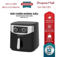 Nồi chiên không dầu 6L SUNHOUSE SHD4062