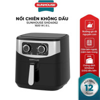 Nồi chiên không dầu 6L SUNHOUSE SHD4062