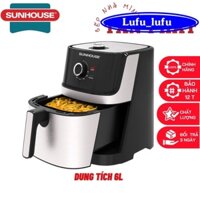 NỒI CHIÊN KHÔNG DẦU 6L SUNHOUSE SHD4027