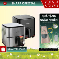 Nồi chiên không dầu 7 lít Sharp Chính hãng 1700W KF-AF70EV-ST - BẢO HÀNH 15 THÁNG - CHEAPMALL SUNHOUSE