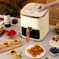 Nồi Chiên Không Dầu 8 Lít Mishio MK391 - Dung Tích Khổng Lồ, Nướng Nguyên Con Gà, Giá Cực Rẻ