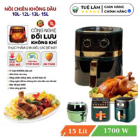 Nồi Chiên Không Dầu 8L 10L 12L 13L 15L Camel Hàng Nội Địa Trung, Nồi Chiên Không Dầu Nineshield Chính Hãng BH 12 Tháng