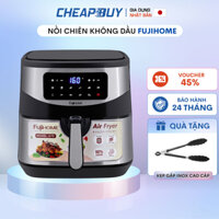 Nồi chiên không dầu 8L điện tử nhập khẩu Fujihome A7D, Nồi chiên ko dầu cơ 8lít không hơi nước,tự ngắt tiết kiệm điện