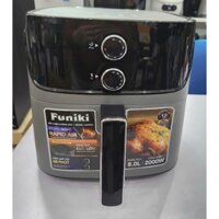 Nồi chiên không dầu 8L Funiki HAF8001 điều khiển cơ/ HAF8002A điện tử, công suất 2000W, bảo hành chính hãng 12 tháng