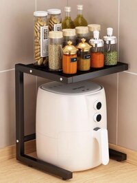 Nồi Chiên Không Dầu Air Fryer Có Giá Để Đồ Mặt Bàn Bếp Đa Năng Nồi Cơm Điện Gia Đình Kệ Chứa Đồ Lớp