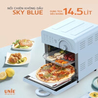 Nồi chiên không dầu Air Fryer UNIE Sky Blue dung tích lớn 14,5L công suất 1700W,Đa chức năng