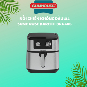 Nồi chiên không dầu Baretti 11L BRD486