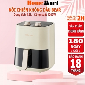 Nồi chiên không dầu Bear 4.5L QZG-E12H9