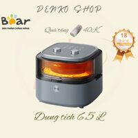 Nồi chiên không dầu Bear QZG-E14G5, 6.5 lít, nướng thịt, nướng bánh mì, quay thực phẩm, nồi chiên điện, lò nướng điện