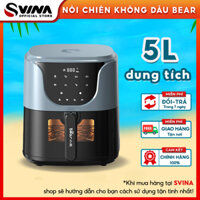 Nồi chiên không dầu Bear QZG-E16C5 dung tích 5L có đèn theo dõi sử dụng phím cảm ứng thông minh BH 12 tháng