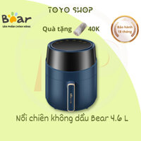 Nồi chiên không dầu Bear QZG-A15T2, 4.6L, chính hãng, nướng thịt, nướng bánh mì, quay thực phẩm, nồi chiên cảm ứng