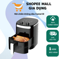 NỒI CHIÊN KHÔNG DẦU CAMEL DUNG TÍCH 8L - HÀNG CHÍNH HÃNG - BẢO HÀNH 12 THÁNG