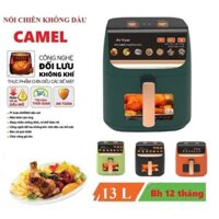Nồi chiên không dầu CAMEL 12L-13L-15L chính hãng nội địa trung có khoang kính