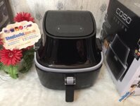 NỒI CHIÊN KHÔNG DẦU CASO AF400 - CỦA  ĐỨC chiên 1kg thực phẩm tương đương 3 lít - Tháo rời được phần maiso ở trên để vệ sinh vô cùng dễ dàng.