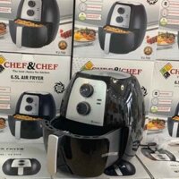 Nồi chiên không dầu Chef and Chef 6,5L ☀️FREESHIP☀️ có HDSD tiếng Việt bảo hành 12 tháng