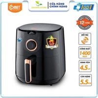 Nồi chiên không dầu COMET CM6836 - 4,5L - Hàng Chính Hãng Bảo Hành 12 Tháng