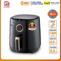 Nồi chiên không dầu COMET CM6836 - 4,5L - Hàng Chính Hãng Bảo Hành 12 Tháng