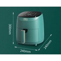 NỒI CHIÊN KHÔNG DẦU ĐA CHỨC NĂNG, giã đông, chiên thịt, thực phẩm, nướng đồ... - nội địa Trung Quốc