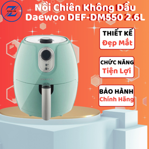 Nồi chiên không dầu Daewoo DEF-DM550