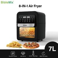 Nồi chiên không dầu điện tử 7 Lít Biolomix AF536, tích hợp 8 menu cài đặt với bộ hẹn giờ và điều chỉnh nhiệt độ