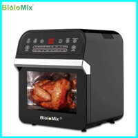 Nồi chiên không dầu điện tử dung tích 12 Lít, nhãn hiệu Biolomix MA510T, với 8 menu cài đặt với bộ hẹn giờ và điều chỉnh