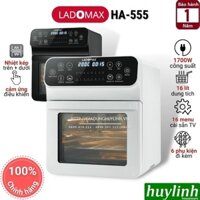 Nồi chiên không dầu điện tử Ladomax HA-555 - 16 lít - 16 chức năng