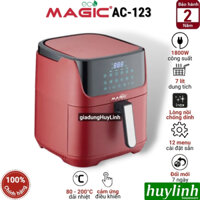 Nồi chiên không dầu điện tử Magic ECO AC-123 - 7 lít - 1800W - 12 Menu