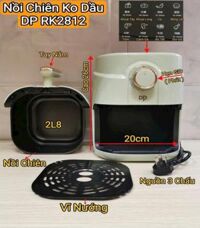 NỒI CHIÊN KHÔNG DẦU DP RK2812
