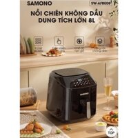 Nồi chiên không dầu dung tích 8 lít Samono SW - AFBE08 Đen