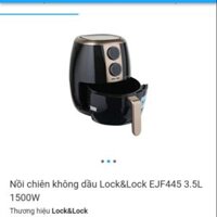 Noi chien không dầu EJF445 LOCK LOCK 3.5L 1500W