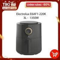 Nồi Chiên Không Dầu Electrolux E6AF1-220K 3L Đen - Hàng Chính Hãng
