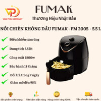 Nồi Chiên Không Dầu FUMAK FM-2055 Nhật Bản, Dung Tích 5.5L