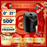 Nồi Chiên Không Dầu Fumak FM2055 - Dung tích 5.5 Lít - Bảo hành 18 tháng