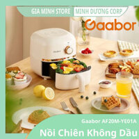 Nồi Chiên Không Dầu - Gaabor AF20M-YE01A - Dung Tích 2 Lít - Công Suất 900W - Gọn Nhẹ - Chính Hãng
