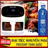 Nồi Chiên Không Dầu Galuz Model G-65 Điện Tử Dung Tích 5.5L - Công Nghệ Pháp - Bảo Hành Chính Hãng 18 Tháng-Gia DụngVND