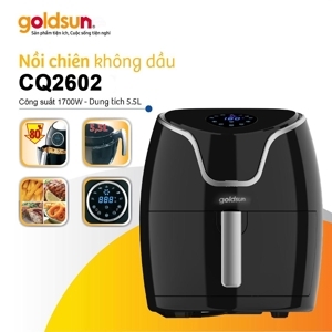 Nồi chiên không dầu Goldsun CQ2602 - 5.5 lít