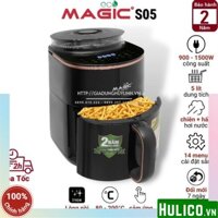 Nồi chiên không dầu - hấp hơi nước Magic ECO S05 - 5 lít