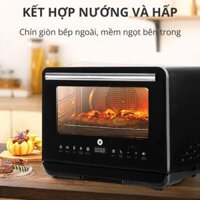 Nồi Chiên không dầu Hơi Nước Mishio MK318 20l menu 50 chức năng