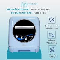 NỒI CHIÊN KHÔNG DẦU HƠI NƯƠC UNIE STEAM COLOR,  KẾT HỢP CHIÊN, HẤP , NƯỚNG