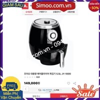 NỒI CHIÊN KHÔNG DẦU JOAYO 5.5 LÍT JY-1000 THƯƠNG HIỆU NỘI ĐỊA HÀN QUỐC Shop Xin phép chỉ bán Tại Hà Nội 💥 ⚡ Simoo.com.v